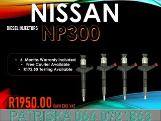 Nissan Np300 Diesel Injectors For Sale