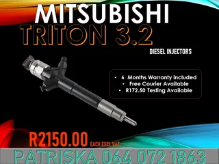 Mitsubishi Triton 3.2 Diesel Injectors For Sale