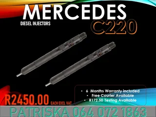Mercedes C220 Diesel Injectors For Sale Or To Recon