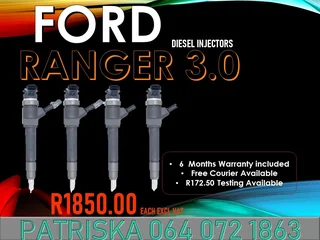 Ford Ranger 3.0 Diesel Injectors For Sale