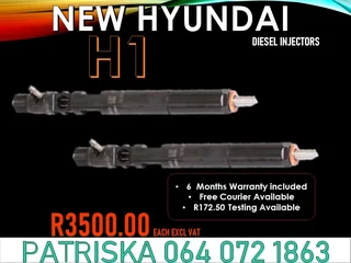 New Hyundai H1 Delphi Diesel Injectors For Sale