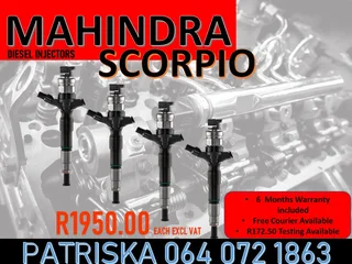 Mahindra Scorpio Diesel Injectors For Sale Or To Recon