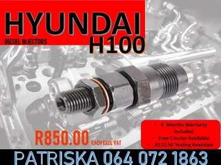 Hyundai H100 Diesel Injectors For Sale On Exchange Or To Recon