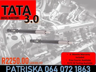 Tata 3.0 Diesel Injectors For Sale Or Te Recon