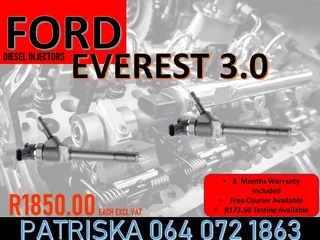 Ford Everest 3.0 Diesel Injectors For Sale