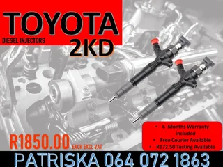 Toyoya 2kd Diesel Injectors For Sale On Service Exchange