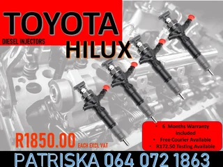 Toyota Hilux Diesel Injectors For Sale