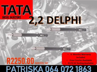 Tata 2.2 Diesel Injectors For Sale Or To Recon