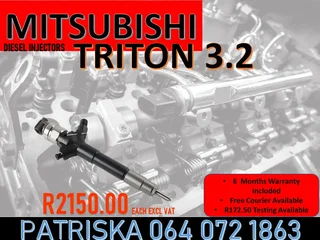 Mitsubishi Triton 3.2 Diesel Injectors For Sale