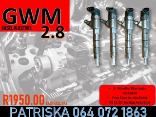 Gwm 2.8 Diesel Injectors For Sale Or To Recon