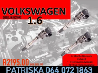 Volkswagen 1.6 Diesel Injectors For Sale