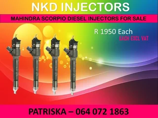 Diesel Injectors On Exchange For Sale Or To Recon For Mahindra Scorpio