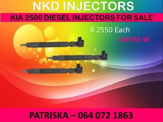 Diesel Injectors For Sale Or To Exchange Or Recon For Kia 2500