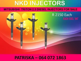 Diesel Injectors For Mitsubishi Triton 2.5 For Sale