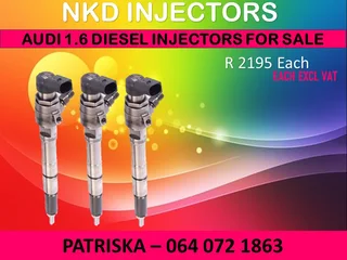 Diesel Injectors For Audi 1.6 For Sale Or To Recon