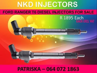 Diesel Injectors For Sale On Ford Ranger T6 Or To Recon