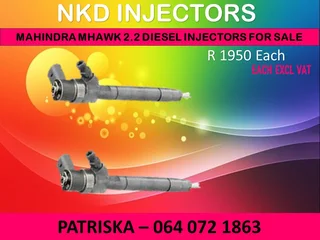 Mahindra Mhawk 2.2 Diesel Injectors For Sale