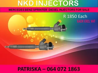 Mercedes Sprinter Diesel Injectors For Sale Or To Recon