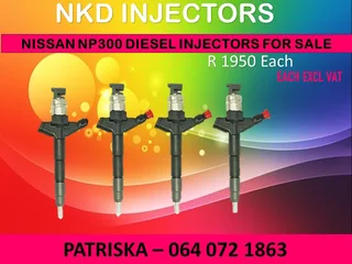 Diesel Injectors For Sale On Nissan Np300 For Sale