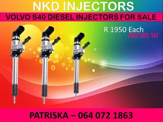 Volvo S40 Diesel Injectors For Sale On Exchange Or To Recon