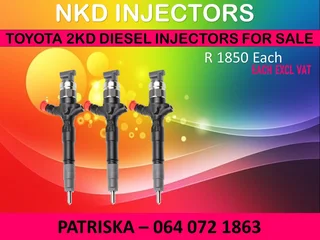 Toyota 2kd Diesel Injectors For Sale On Reco N