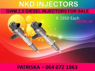 Gwm 2.5 Diesel Injectors For Sale On Recon