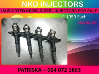Isuzuz Dtec Kb250 Diesel Injectors For Sale