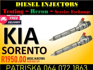 Kia Sorento Diesel Injectors For Sale