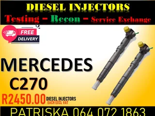 Mercedes C270 Diesel Injectors For Sale