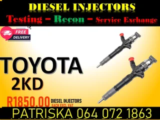 Toyota 1kd &amp; 2kd Diesel Injectors For Sale