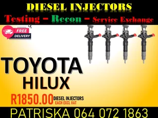 Toyota Hilux Diesel Injectors For Sale