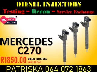 Mercedes C270 Diesel Injectors For Sale