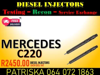 Mercedes C220 Diesel Injectors For Sale