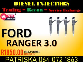 FORD RANGER 2.2 - 3.0 -3.2 DIESEL INJECTORS ON RECON OR TO EXCHANGE