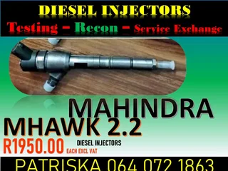 Reconditioned Diesel Injectors – Like New &amp; Ready To Fit For  Mahindra Mhawk 2.2