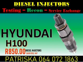 Hyuindai H100 Diesel Injectors For Sale