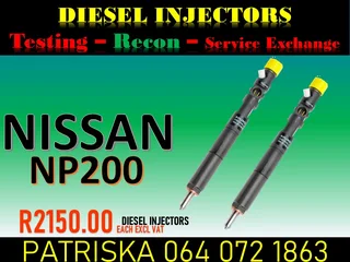 Nissan Np200 Diesel Injectors For Slae
