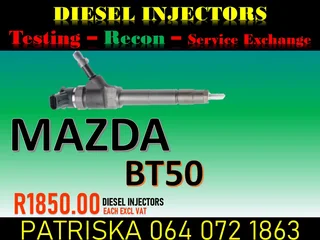 Mazda Bt50 Diesel Injectors For Sale