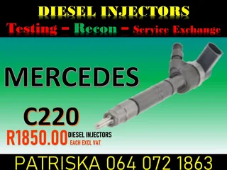 Mercedes C220 Diesel Injectors For Sale