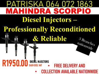 Mahindra Scorpio Diesel Injectors For Sale