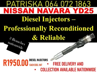 Nissan Navara Yd25 Diesel Injectors For Sale On Exchange Or Or To Recon