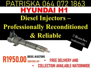 Hyundai H1 Diesel Injectors For Sale
