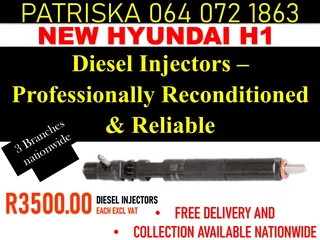 New Hyundai H1 Diesel Injectors For Sale