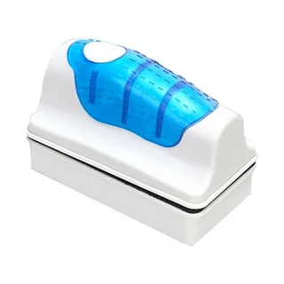 Magnetic Aquarium Fish Tank Glass Cleaner Brush Algae Scraper