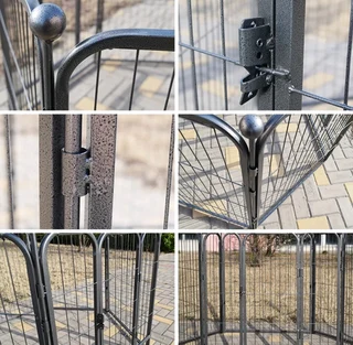 Large Dog Play Pens 8pc set