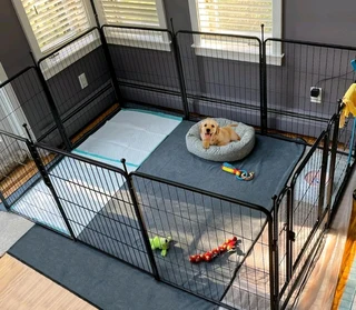 Large Dog Play Pens 8pc set