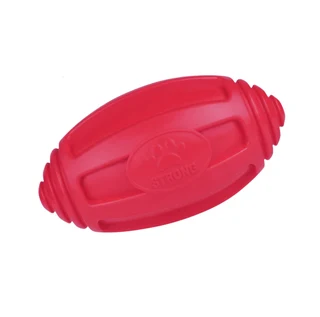 Strong Rubber Rugby Ball Dog Toy