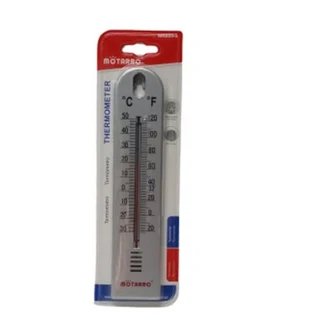 Temperature Meter Measuring Device Celcuis Fahrenheit Thermometer Reader - Silver
