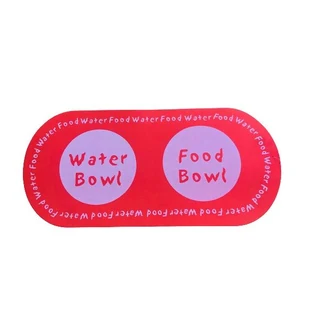 Pet Place Mat - Red