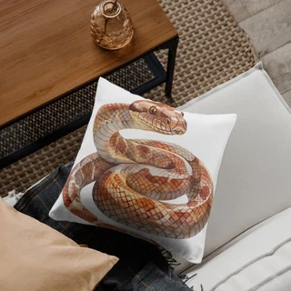 Scatter Pillow - Corn Snake 30cm x 30cm